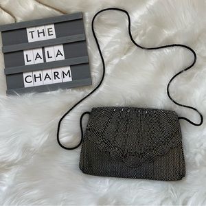 Black Beaded Evening Bag